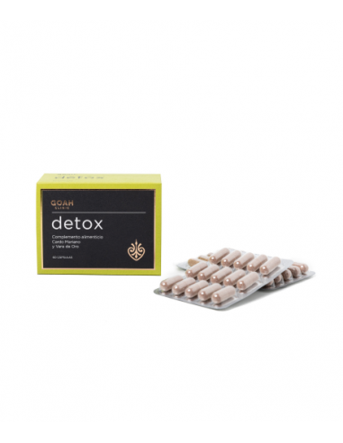 GOAH CLINIC DETOX  60 CAPSULAS