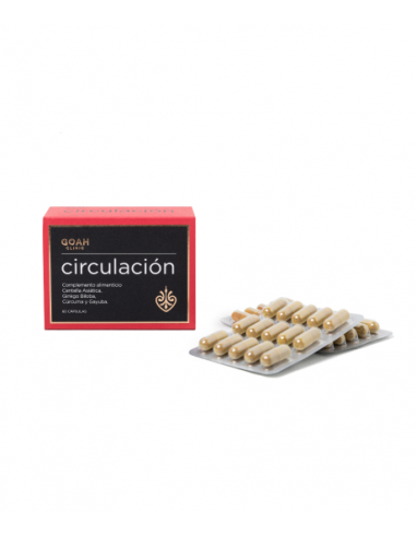 GOAH CLINIC CIRCULACION  60 CAPSULAS