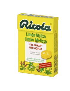 RICOLA PERLAS  LIMON S/AZ 25 G