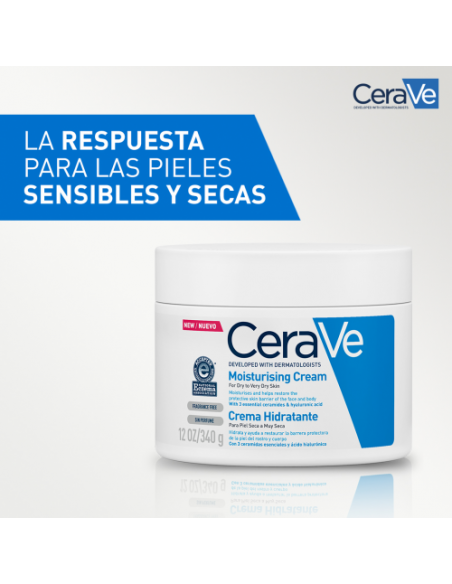 CERAVE DUPLO CREMA HIDRATANTE 340G (25%DTO EN LA 2ªUNIDAD)