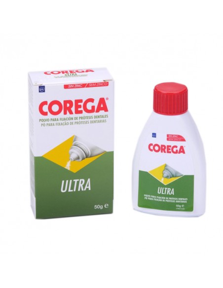 COREGA ULTRA POLVO ADHESIVO PRÓTESIS DENTAL 50G