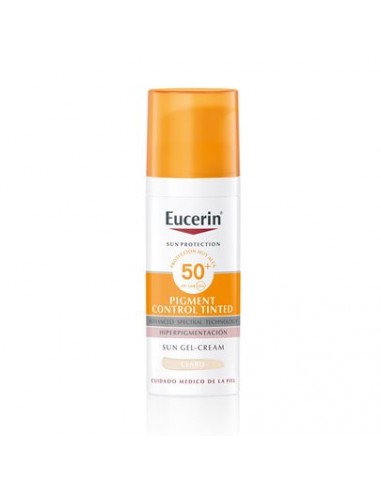 EUCERIN SUN PROTECTION SPF 50+ PIGMENT CONTROL TINTED COLOR CLARO 50ML
