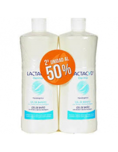 LACTACYD DERMA 1L GEL 50 % DTO 2ª UNIDAD PACK DOBLE