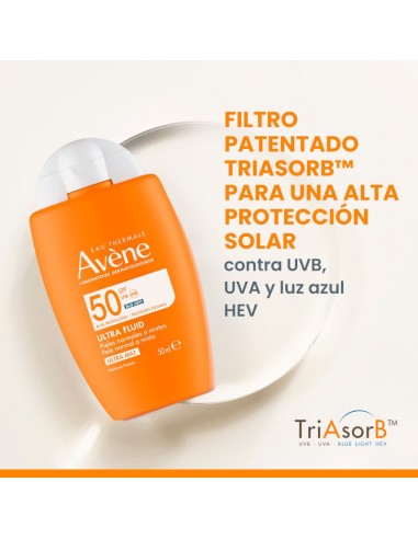 AVENE EAU THERMALE ULTRA FLUIDO OIL CONTROL SPF50 50ML