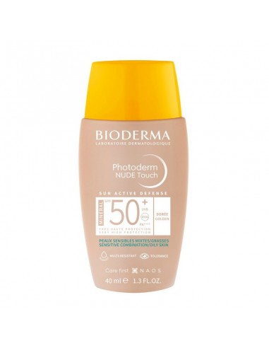 BIODERMA PHOTODERM NUDE TOUCH SPF50+ TONO DORADO 40ML