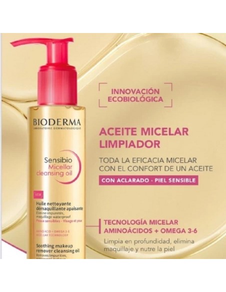 BIODERMA SENSIBIO ACEITE MICELAR LIMPIADOR 150ML