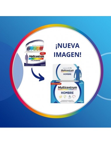 Multicentrum Hombre 90 Comprimidos...