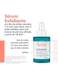 AVENE CLEANANCE SÉRUM EXFOLIANTE AHA 30ML 2