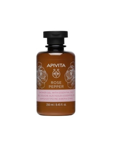 APIVITA ROSE PEPPER GEL DE DUCHA CON ACEITES ESENCIALES 250ML