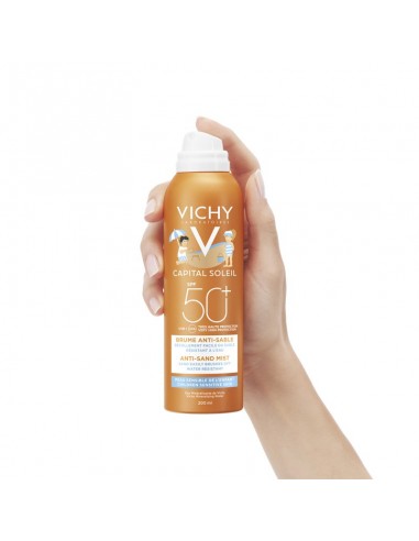 VICHY CAPITAL SOLEIL BRUMA PROTECTORA SOLAR ANTIARENA NIÑOS SPF50+ 200ML