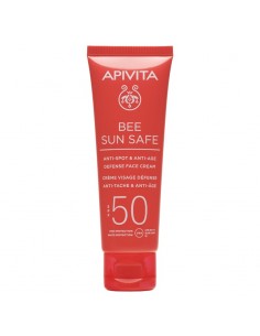 APIVITA BEE SUN SAFE CREMA ANTIEDAD Y ANTIMANCHAS SPF50 50ML 2
