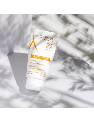 A-DERMA PROTECT CREMA SOLAR SPF50+ 40ML