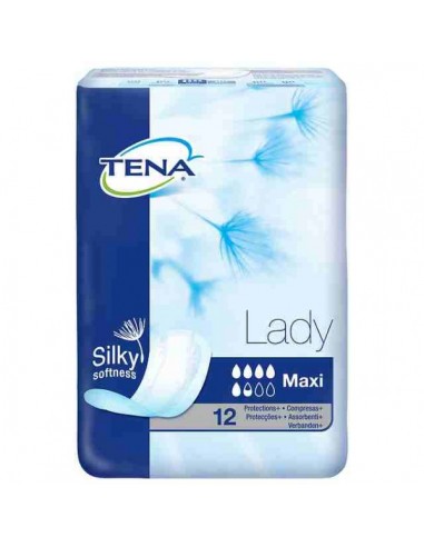 TENA LADY MAXI 12 UNIDADES