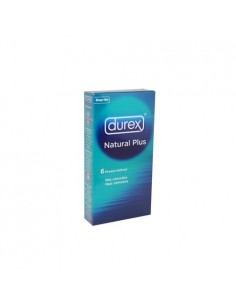 DUREX NATURAL PLUS EASY ON 6 U