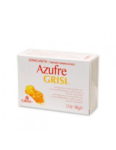 JABON  AZUFRE GRISI 100 G PUR CONTROL