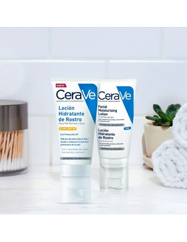 CERAVE LOCIÓN HIDRATANTE DE ROSTRO SPF50 52ML
