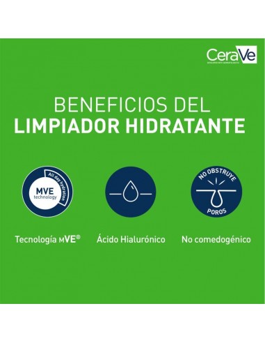CERAVE LIMPIADORA HIDRATANTE 236ML