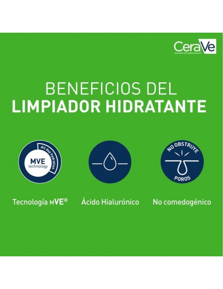 CERAVE LIMPIADORA HIDRATANTE 236ML