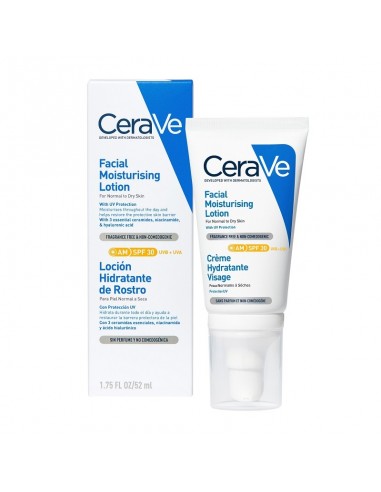 CERAVE LOCIÓN HIDRATANTE DE ROSTRO SPF30 52ML