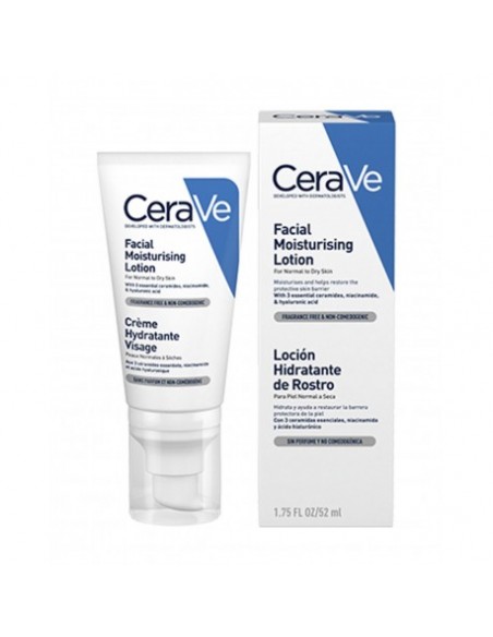 CERAVE LOCIÓN HIDRATANTE DE ROSTRO PM 52ML