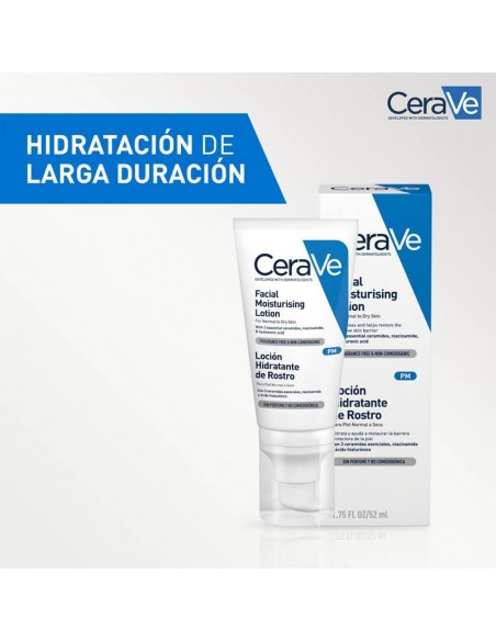 CERAVE LOCIÓN HIDRATANTE DE ROSTRO PM 52ML