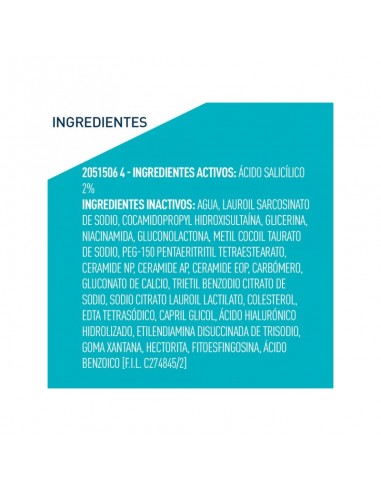 CERAVE LIMPIADOR CONTROL IMPERFECCIONES 236ML