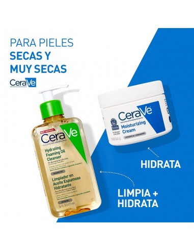 CERAVE LIMPIADOR EN ACEITE ESPUMOSO HIDRATANTE 473ML