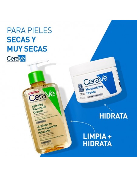 CERAVE LIMPIADOR EN ACEITE ESPUMOSO HIDRATANTE 473ML
