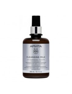 APIVITA FACE CLEANSING LECHE LIMPIADORA 3 EN 1 ROSTRO Y OJOS 300ML