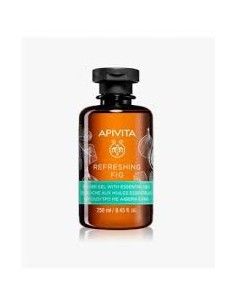 APIVITA REFRESHING FIG GEL DE BAÑO CON ACEITES ESENCIALES 250ML 2