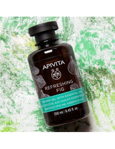 APIVITA REFRESHING FIG GEL DE BAÑO CON ACEITES ESENCIALES 250ML