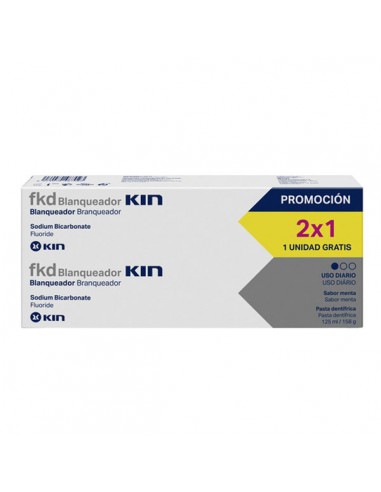 FKD DENTIFRICO BLANQUEADOR 125 ML 2X1