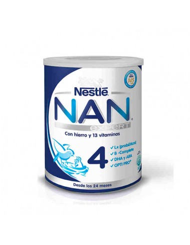 NAN Optipro 4 Leche de Crecimiento 800 g