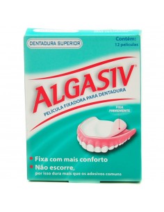 ALGASIV ALMOHADILLAS ADHESIVAS PRÓTESIS 18 UNIDADES SUPERIORES