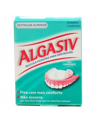 ALGASIV ALMOHADILLAS ADHESIVAS PRÓTESIS 18 UNIDADES SUPERIORES