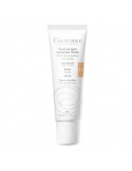 AVENE COUVRANCE BASE MAQUILLAJE FLUIDA CORRECTORA BEIGE 30ML