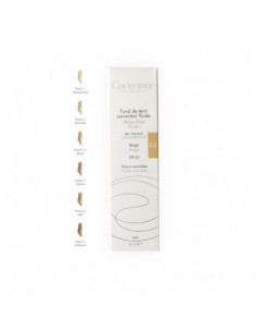 AVENE COUVRANCE BASE MAQUILLAJE FLUIDA CORRECTORA BEIGE 30ML 2