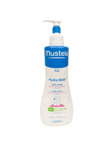 MUSTELA HYDRA BEBE LECHE CORPORAL CON AGUACATE BIO 500ML