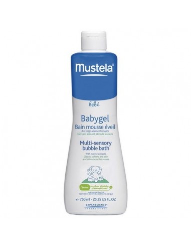 MUSTELA BABYGEL BAÑO DE ESPUMA CON AGUACATE BIO 750ML