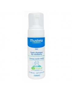 MUSTELA CHAMPÚ MOUSSE RECIÉN NACIDO BEBE 150ML