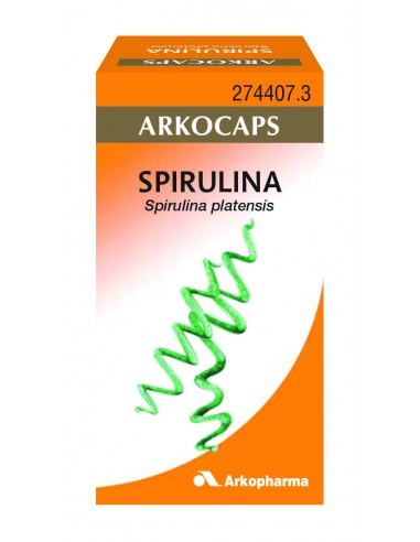 ARKOCAPSULAS SPIRULINA 300 MG 45...
