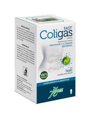 Aboca ColiGas Fast 50 Cápsulas para...