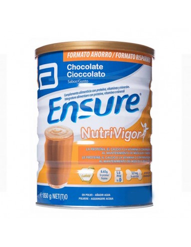 ENSURE NUTRIVIGOR POLVO CHOCOLATE 850GR