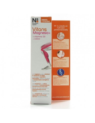 NS VITANS MAGNESIO+  15 COMP...