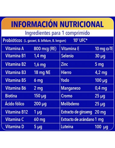 BION 3 ENERGY 50+  90 COMPRIMIDOS