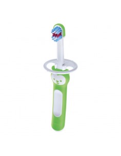 MAM TRAINING BRUSH CEPILLO DE DIENTES COLOR ROSA PARA BEBÉ 5+ MESES 1U 2