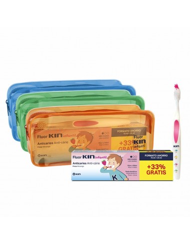 FLUORKIN NECESER INFANTIL PASTA +...