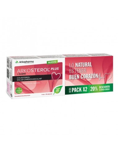 ARKOSTEROL PLUS  2 ENVASES 30 CAPSULAS