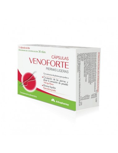 VENOFORTE PIERNAS LIGERAS  30 CAPS