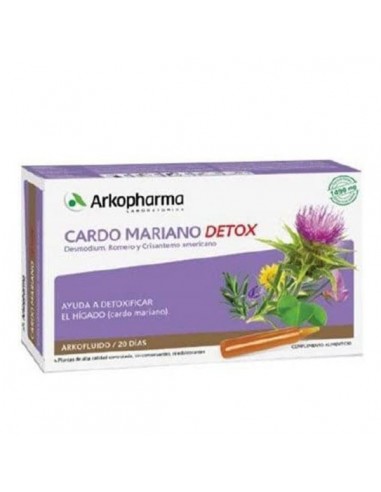 CARDO MARIANO DETOX ARKOPHARMA  20...